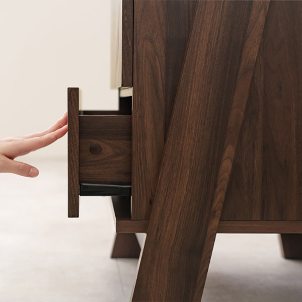 萩原 チェストラック　幅53cm　3段　引出し4杯  RCH-1091BR 1台（ご注文単位1台）【直送品】