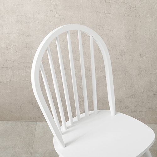 萩原 ウィンザーチェア ホワイト BC-8624WH 1台(ご注文単位2台)【直送品】