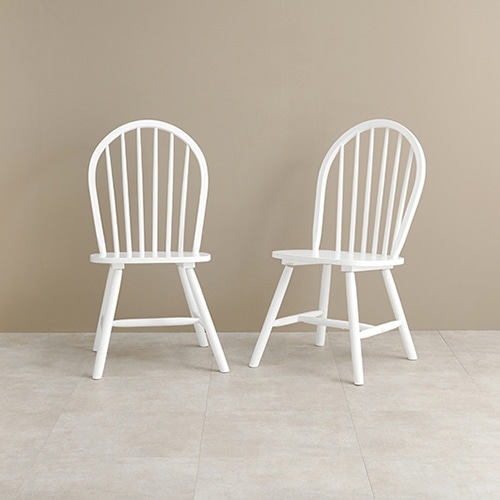 萩原 ウィンザーチェア ホワイト BC-8624WH 1台(ご注文単位2台)【直送品】