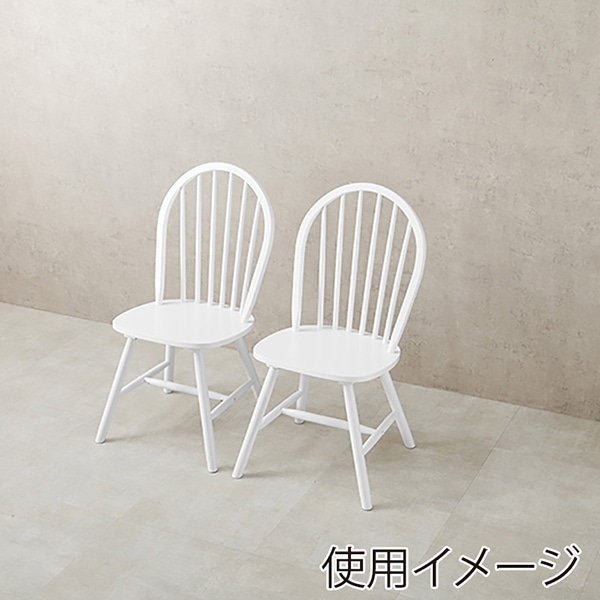 萩原 ウィンザーチェア ホワイト BC-8624WH 1台(ご注文単位2台)【直送品】
