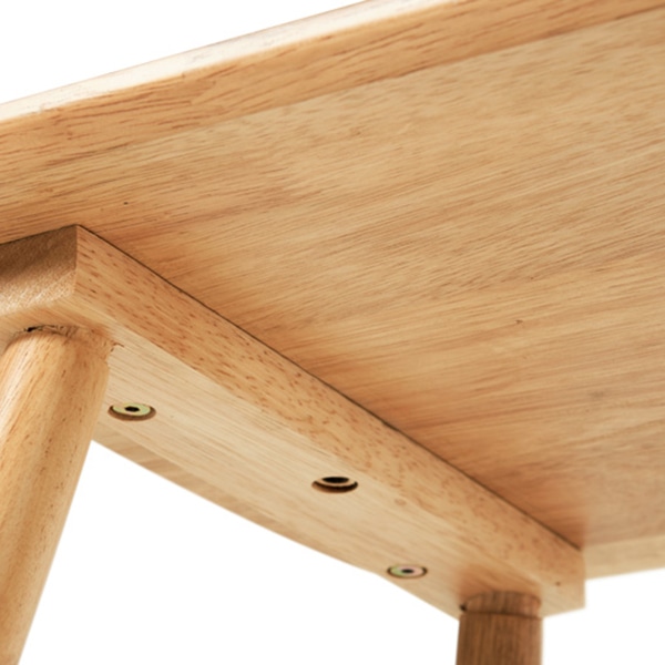 萩原 ダイニングベンチ　2人掛け ナチュラル BB-8625LNT 1台（ご注文単位1台）【直送品】