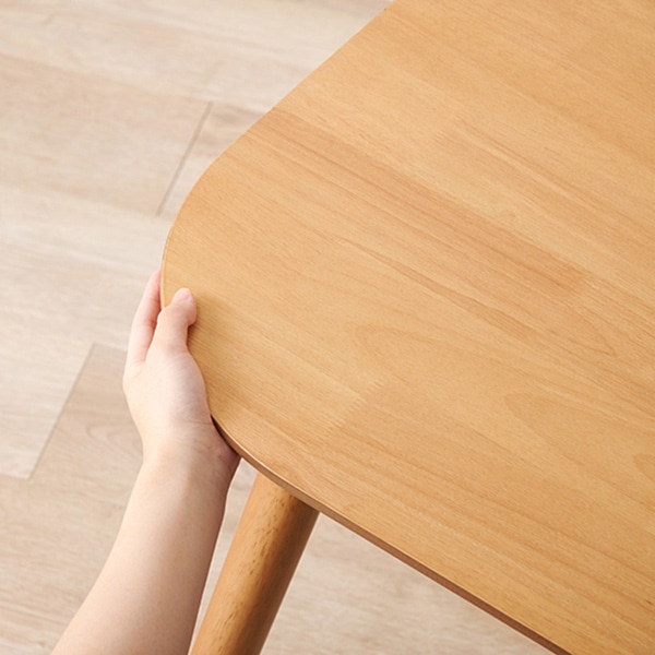 萩原 ダイニングテーブル 幅120cm ナチュラル BT-8626LNT 1台(ご注文単位1台)【直送品】