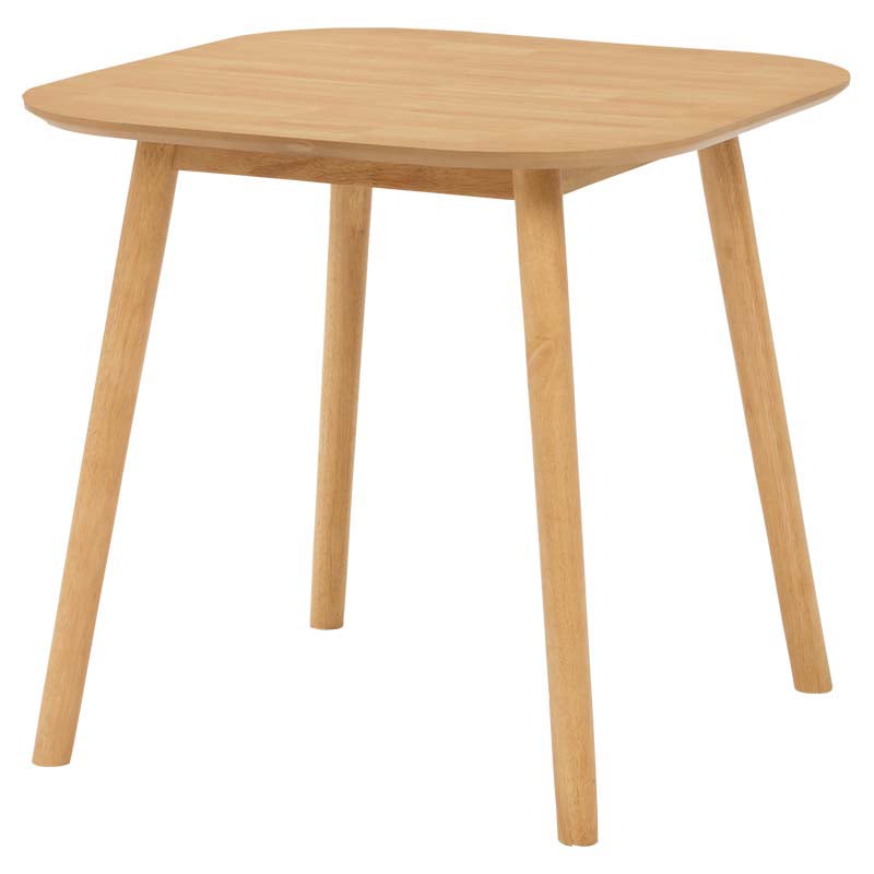 萩原 ダイニングテーブル 幅75cm ナチュラル BT-8627LNT 1台(ご注文単位1台)【直送品】