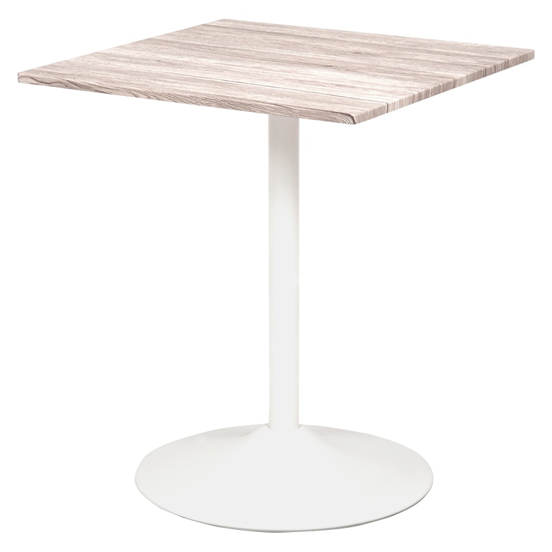 萩原 テーブル&チェア 3点セット 角型テーブル ホワイト LT-4919WH78WH-S 1セット(ご注文単位1セット)【直送品】