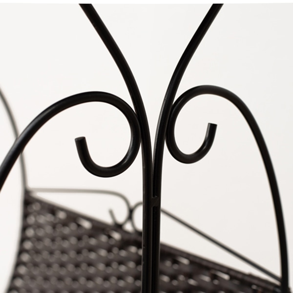 萩原 マガジンラック ダークブラウン RAM-2433DBR 1台(ご注文単位1台)【直送品】