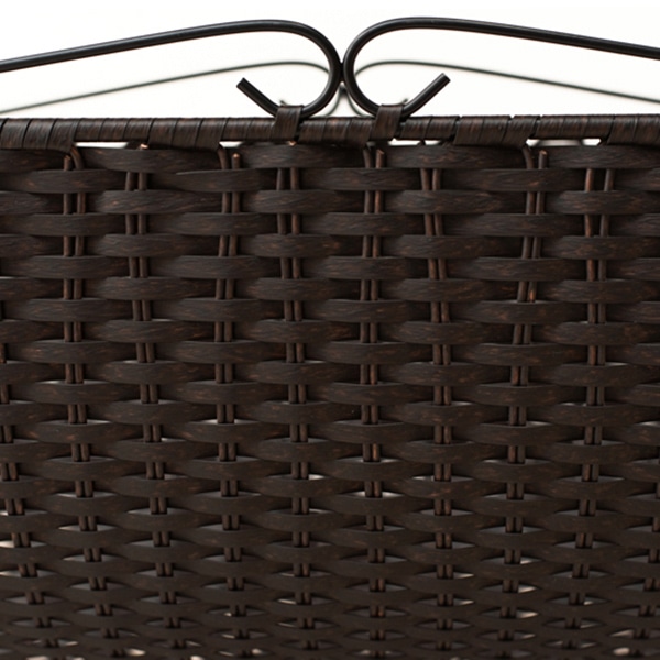 萩原 マガジンラック ダークブラウン RAM-2433DBR 1台(ご注文単位1台)【直送品】