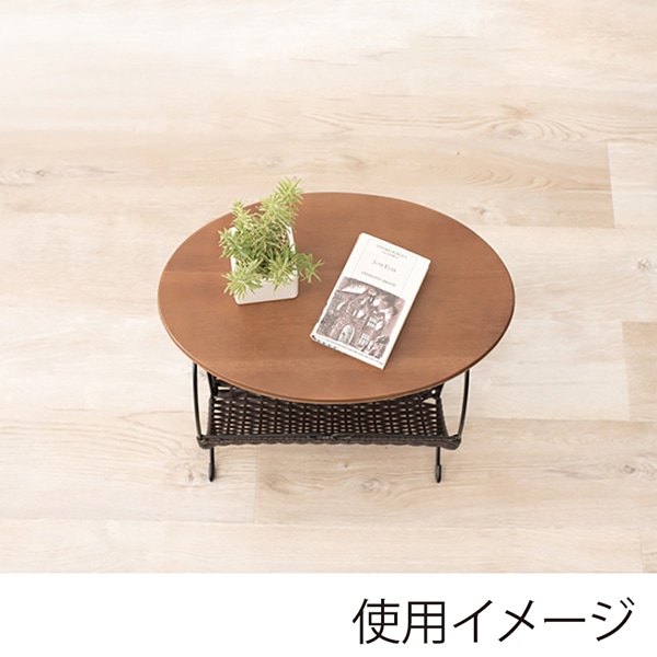 萩原 マガジンラック ダークブラウン RAM-2433DBR 1台(ご注文単位1台)【直送品】