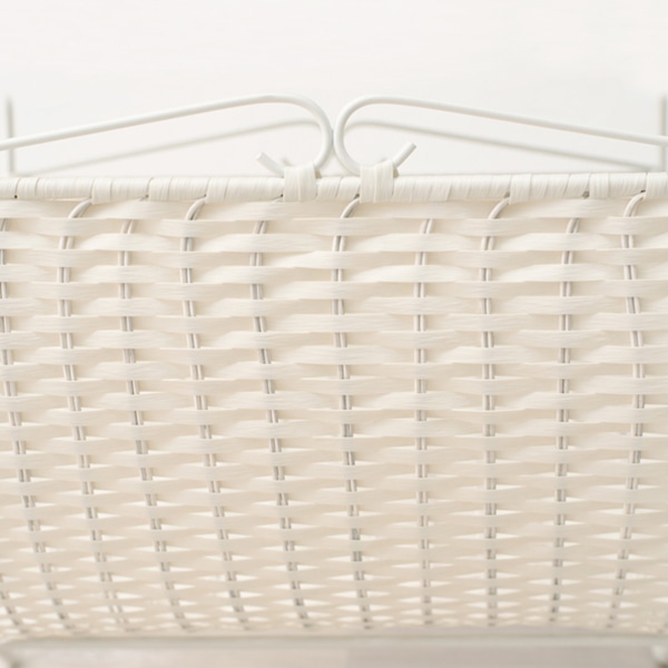 萩原 マガジンラック ホワイト RAM-2433WH 1台（ご注文単位1台）【直送品】