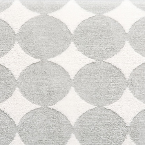 萩原 カルテスこたつ 75×60cm うす掛け布団セット 丸柄 グレー カルテス7560+スノウ7560SGY 1セット(ご注文単位1セット)【直送品】