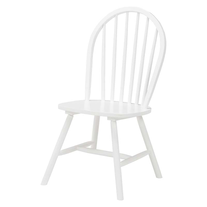 萩原 ウィンザーダイニング 5点セット 角型テーブル ホワイト BT-8626-24-WH-5S 1セット(ご注文単位1セット)【直送品】