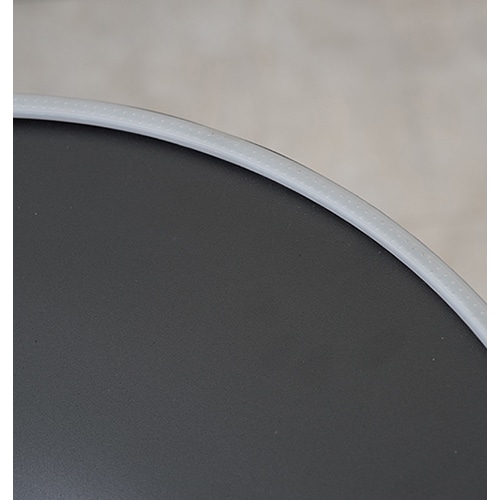 萩原 カフェテーブル 丸型 幅60cm マーブルブラック LT-4918MBK 1台(ご注文単位1台)【直送品】