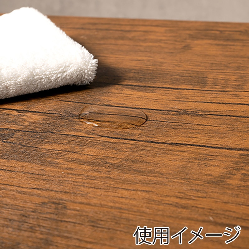 萩原 折りたたみテーブル 棚付 四角脚 ブラウン LT-4398BR 1台(ご注文単位1台)【直送品】