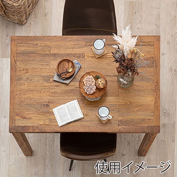 萩原 ダイニング 3点セット チェアAタイプ ダークブラウン RT-2942-120-ADB-3S 1セット(ご注文単位1セット)【直送品】