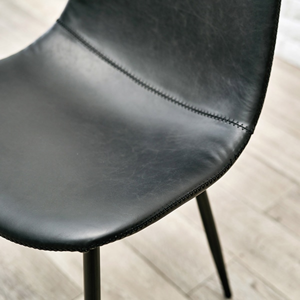 萩原 ダイニング 5点セット 鉄脚テーブル チェアAタイプ ブラック RT-2943-140-ABK-5S 1セット(ご注文単位1セット)【直送品】