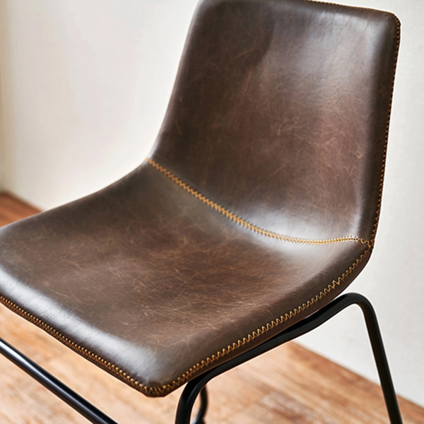 萩原 ダイニング 5点セット 鉄脚テーブル チェアBタイプ ダークブラウン RT-2943-140-BDB-5S 1セット(ご注文単位1セット)【直送品】