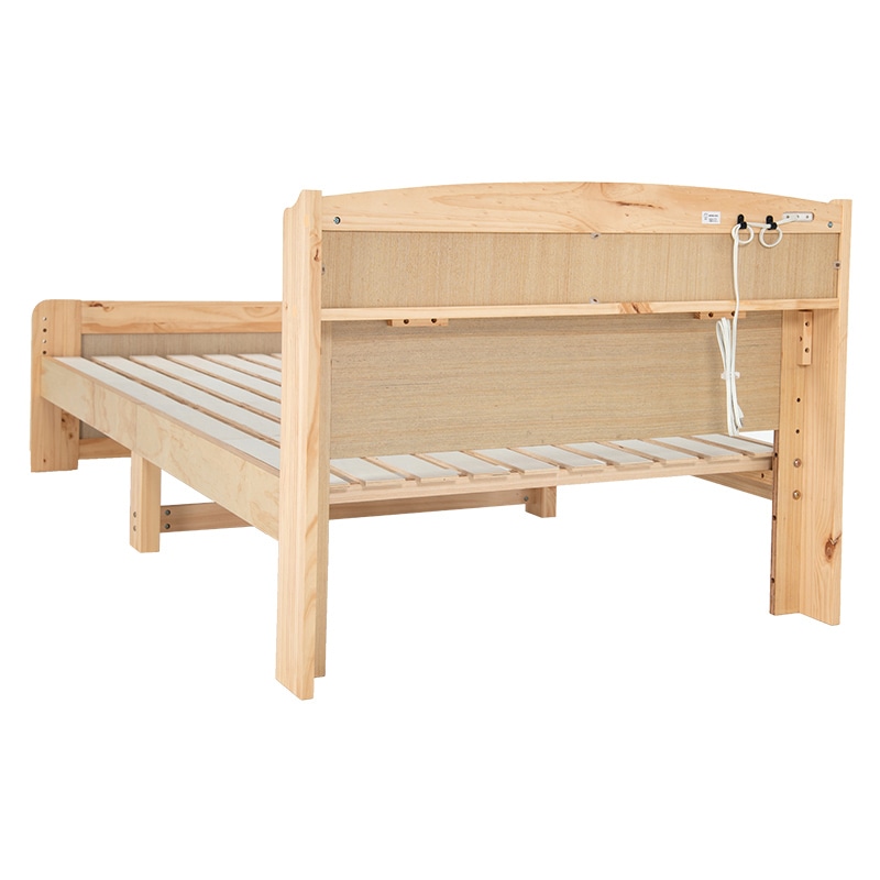 萩原 すのこベッド シングルベッド ナチュラル MB-5915SNA 1台(ご注文単位1台)【直送品】