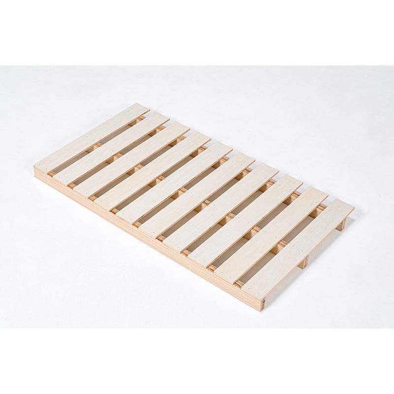 萩原 すのこベッド シングル ダークブラウン MB-5165S-DBR 1台(ご注文単位1台)【直送品】