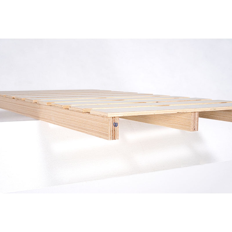 萩原 すのこベッド シングル ダークブラウン MB-5165S-DBR 1台(ご注文単位1台)【直送品】