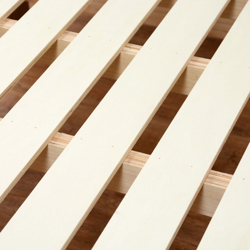 萩原 すのこベッド シングル ダークブラウン MB-5165S-DBR 1台(ご注文単位1台)【直送品】