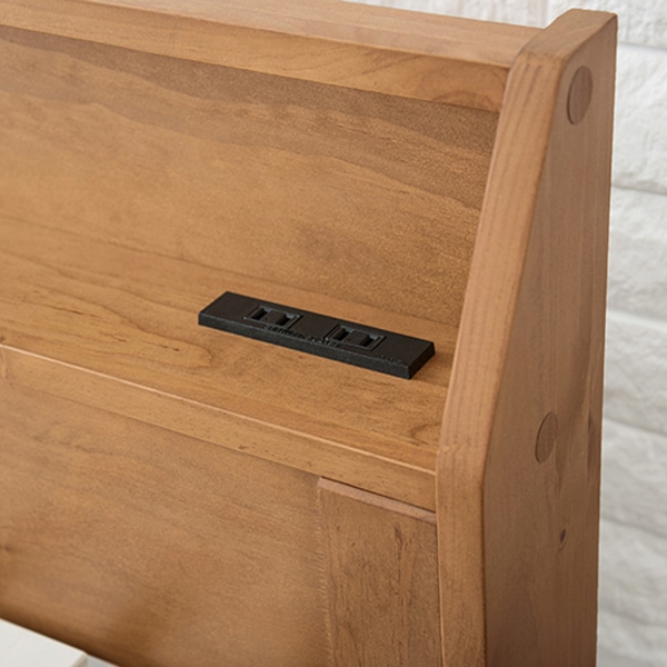 萩原 すのこベッド セミダブル ライトブラウン MB-5165SD-LBR 1台(ご注文単位1台)【直送品】