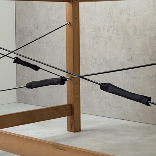 萩原 ロフトベッド 高さ76.5cm ライトブラウン MB-5080-LBR-S 1台(ご注文単位1台)【直送品】