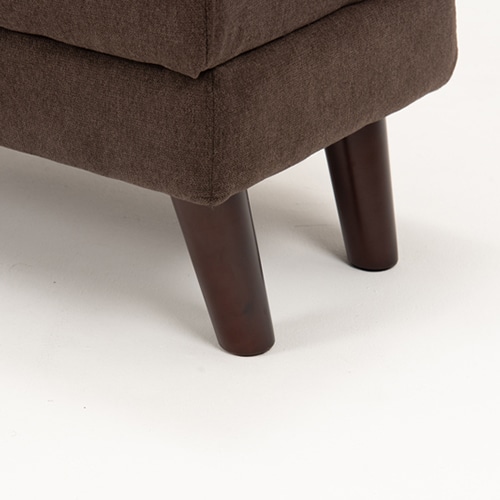 萩原 オットマン ダークブラウン ブライトOT-DBR 1台（ご注文単位1台）【直送品】