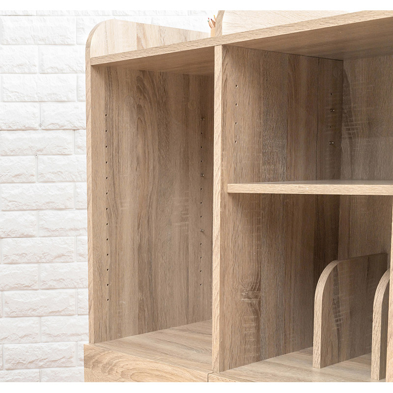 萩原 ランドセルラック 大容量収納タイプ ナチュラル RCC-1624NA 1台(ご注文単位1台)【直送品】