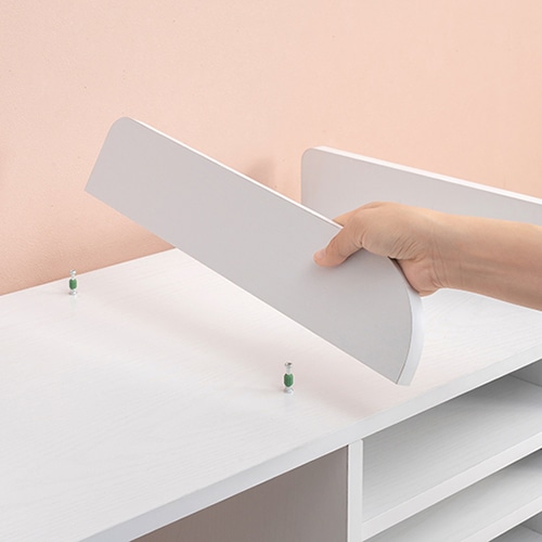 萩原 ランドセルラック 大容量収納タイプ ホワイトウォッシュ RCC-1624WS 1台(ご注文単位1台)【直送品】