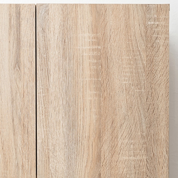 萩原 すき間収納ラック　ハイタイプ　幅41cm ナチュラル RCC-1625NA 1台（ご注文単位1台）【直送品】