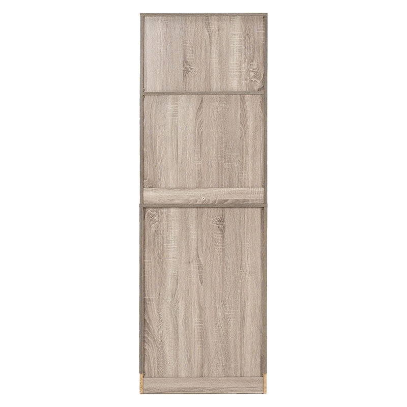 萩原 すき間収納ラック ハイタイプ 幅59cm グレー RCC-1626GY 1台(ご注文単位1台)【直送品】