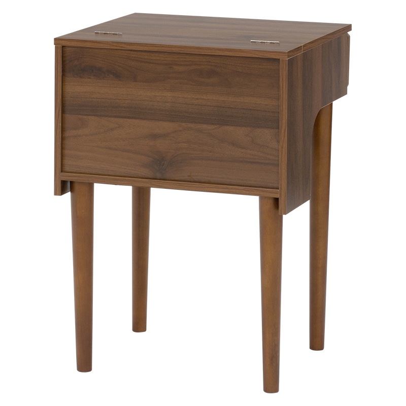 萩原 ドレッサーデスク コンセント付 ダークブラウン MD-6577DBR 1台(ご注文単位1台)【直送品】