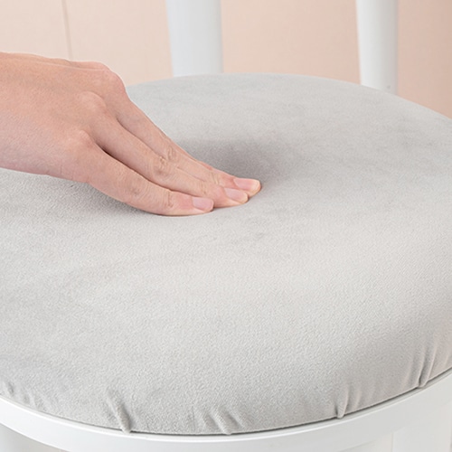 萩原 ドレッサーデスク　コンセント付 ホワイト MD-6577WH 1台（ご注文単位1台）【直送品】