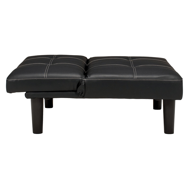 萩原 ソファ ブラック LSF-4440BK 1台（ご注文単位1台）【直送品】