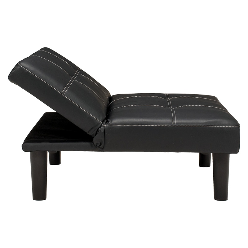 萩原 ソファ ブラック LSF-4440BK 1台（ご注文単位1台）【直送品】