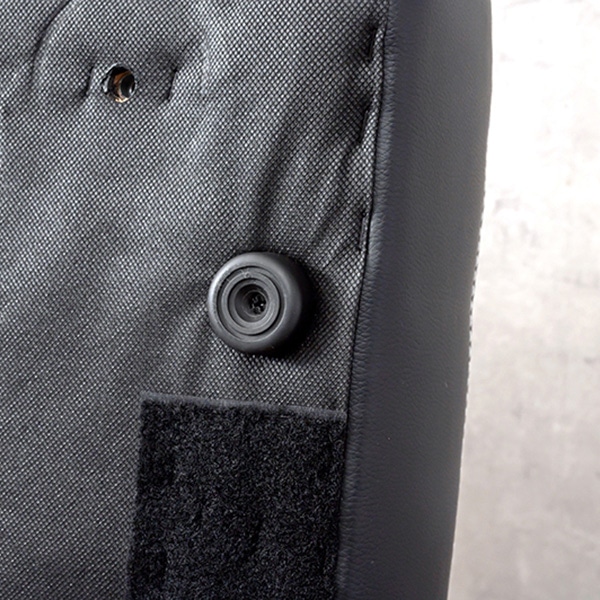 萩原 ソファ ブラック LSF-4440BK 1台（ご注文単位1台）【直送品】