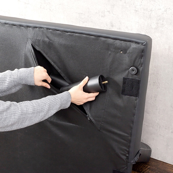 萩原 ソファ ブラック LSF-4440BK 1台（ご注文単位1台）【直送品】