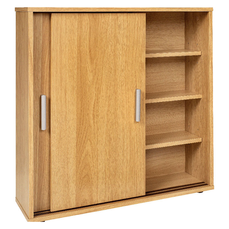 萩原 トイレラック 幅59cm 可動棚付 ナチュラル RTR-1138-NA 1台(ご注文単位1台)【直送品】