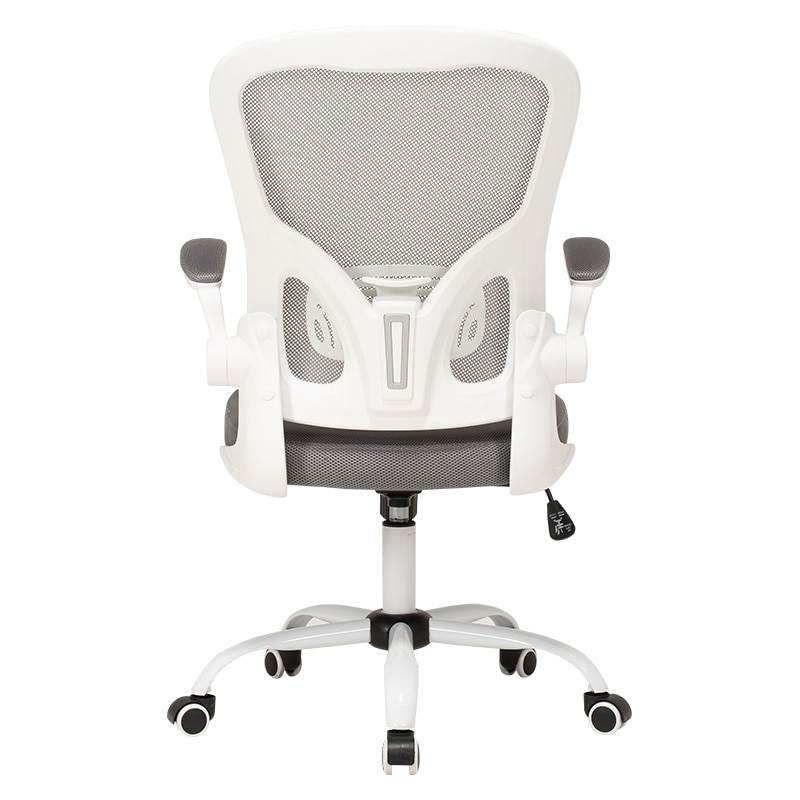 萩原 オフィスチェア　メッシュタイプ グレー LHC-4471GY 1台（ご注文単位1台）【直送品】