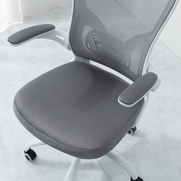 萩原 オフィスチェア　メッシュタイプ グレー LHC-4471GY 1台（ご注文単位1台）【直送品】