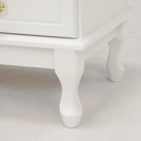 萩原 テレビ台 大 ゴールドリボン調取っ手 ホワイト MTV-6847WH 1台(ご注文単位1台)【直送品】