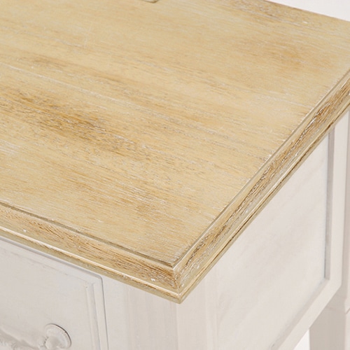 萩原 ドレッサー スツールセット MD-6448WHS 1台(ご注文単位1台)【直送品】