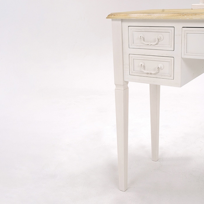 萩原 ドレッサー スツールセット MD-6448WHS 1台(ご注文単位1台)【直送品】