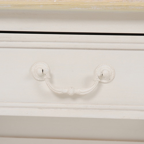 萩原 ドレッサー スツールセット MD-6448WHS 1台(ご注文単位1台)【直送品】