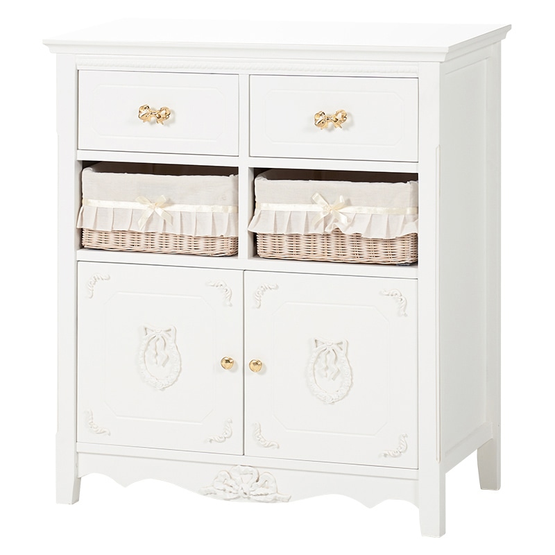 萩原 キャビネット 幅78cm RCC-1681 1台(ご注文単位1台)【直送品】