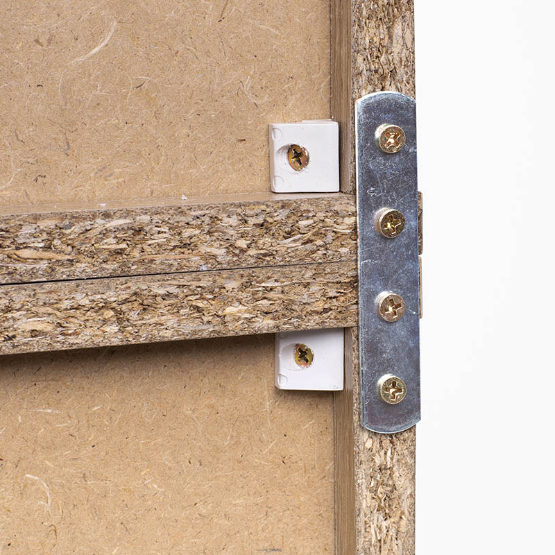 萩原 フラット扉シューズラック　幅60cm ナチュラル RSR-1702NA 1台（ご注文単位1台）【直送品】