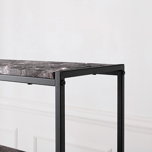 萩原 オープンラック 4段 ブラック LCC-4664-MBK 1台(ご注文単位1台)【直送品】