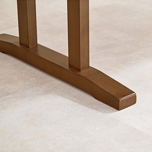 萩原 ケルト ダイニングテーブル 幅120cm ブラウン ケルトT120-BR 1台(ご注文単位1台)【直送品】