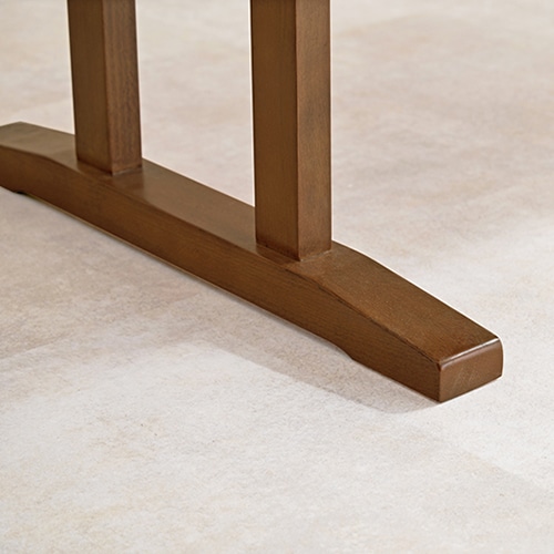 萩原 ケルト ダイニングテーブル 幅150cm ブラウン ケルトT150-BR 1台(ご注文単位1台)【直送品】