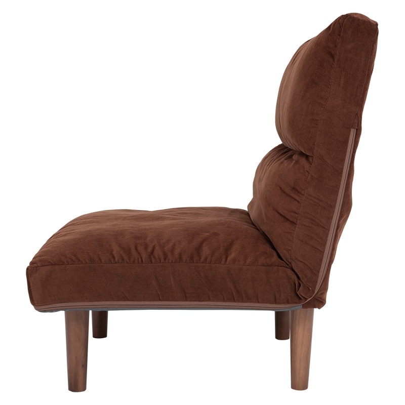 萩原 リクライニングソファ　1人掛け ブラウン LZ-4627BR 1台（ご注文単位1台）【直送品】