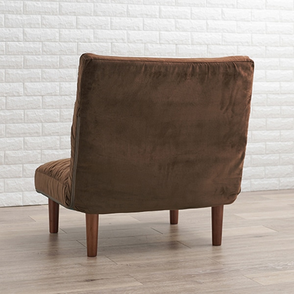 萩原 リクライニングソファ　1人掛け ブラウン LZ-4627BR 1台（ご注文単位1台）【直送品】